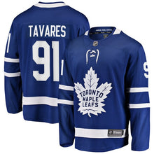 Load image into Gallery viewer, Men&#39;s Fanatics Branded John Tavares Blue Toronto Maple Leafs Home Premier Breakaway Player Jersey