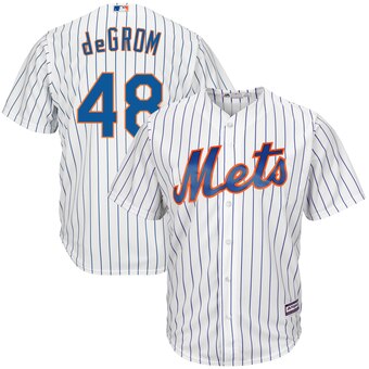 Men's New York Mets Jacob deGrom Majestic Alternate Cool Base Player Jersey