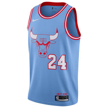 Load image into Gallery viewer, Lauri Markkanen Chicago Bulls Nike 2019/20 Finished City Edition Swingman Jersey - Blue