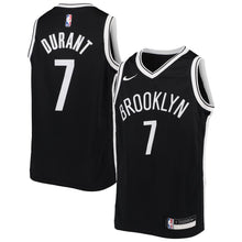 Load image into Gallery viewer, Kevin Durant Brooklyn Nets Nike Youth Swingman Jersey - Icon Edition – Black