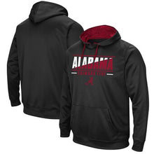 Load image into Gallery viewer, Men&#39;s Crimson Alabama Crimson Tide Slash Stack Performance Pullover Hoodie