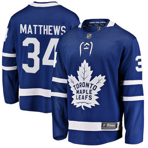 Men's Fanatics Branded Auston Matthews Royal Toronto Maple Leafs Breakaway Player Jersey