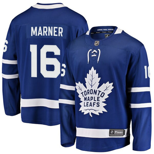 Men's Fanatics Branded Mitchell Marner Blue Toronto Maple Leafs Home Premier Breakaway Player Jersey