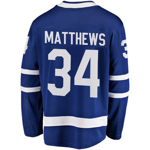 Men's Fanatics Branded Auston Matthews Royal Toronto Maple Leafs Breakaway Player Jersey