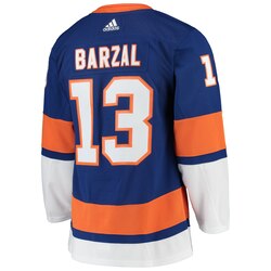 Men's adidas Mathew Barzal Royal New York Islanders Authentic Player Jersey