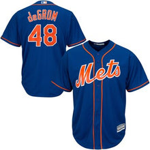 Load image into Gallery viewer, Men&#39;s New York Mets Jacob deGrom Majestic Alternate Cool Base Player Jersey